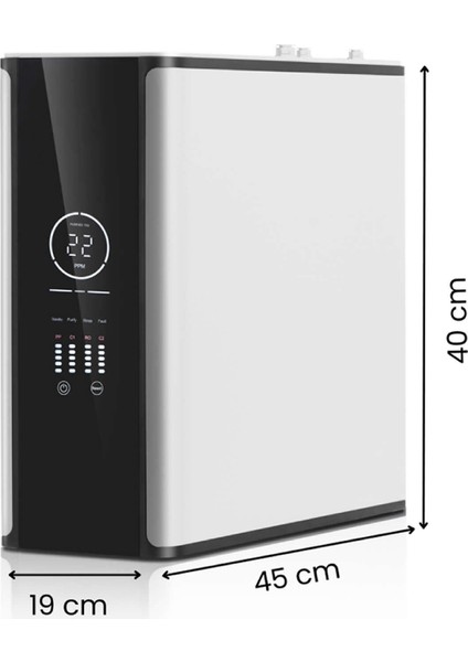 Smart Purifier 500 Gpd Slim Su Arıtma Cihazı Tds Ölçer