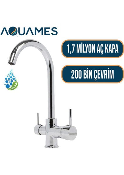 Su Arıtma Için 3 Yollu Musluk