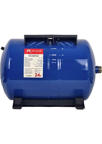 Hidrofor Genleşme Tankı 24 Litre Yatay Ayaklı Nsf Membranlı