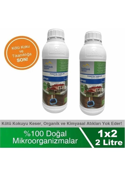 Foseptik Tanklar Koku ve Atık Giderici - 2 Litre
