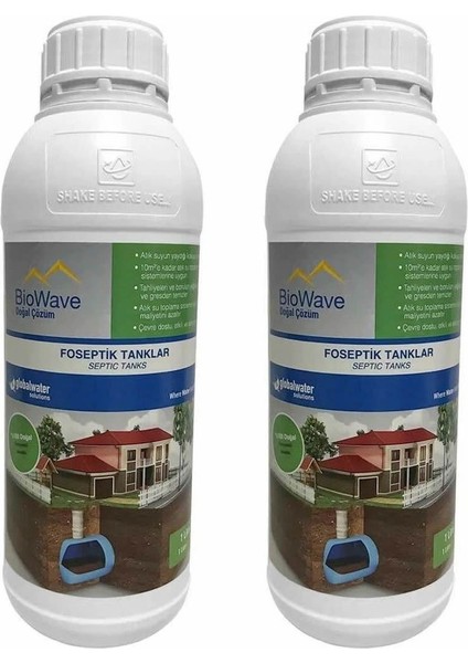 Foseptik Tanklar Koku ve Atık Giderici - 2 Litre