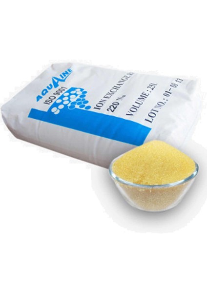 Katyonik Reçine 25 Lt Torba