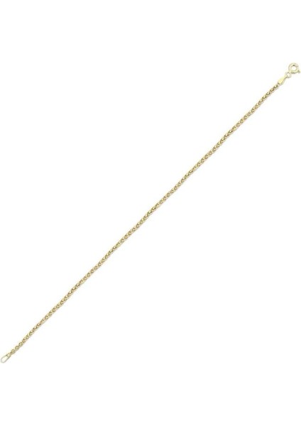 Altın Zincir Bileklik - 14K - 1.28GR