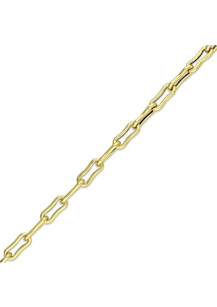 Altın Zincir Bileklik - 14K - 5.02GR