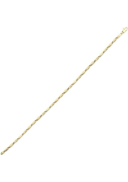 Tasarım Altın Bileklik - 14K - 4.78GR
