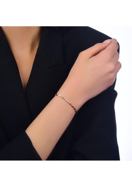 Tasarım Altın Bileklik - 14K - 4.78GR modelleri