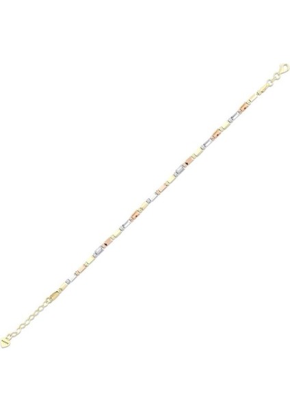Dorika Toplu Altın Bileklik - 14K - 3.90GR