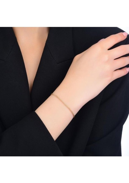 Altın Zincir Bileklik - 14K - 1.79GR modelleri