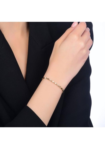 Altın Zincir Bileklik - 14K modelleri