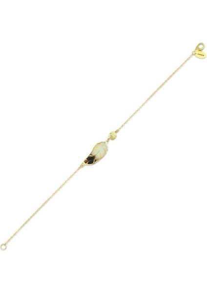 Tasarım Altın Bileklik - 14K - 1.68GR