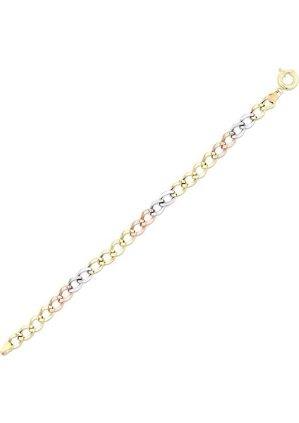 Altın Zincir Bileklik - 14K - 5.11GR
