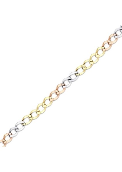 Altın Zincir Bileklik - 14K - 5.11GR
