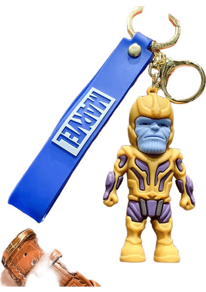 Karikatür Avengers Örümcek Adam Anahtarlık Marvel Film Karikatür Kaptan Amerika Hulk Araba Anahtarlık Kolye Marvel Hediyeler Erkekler Oyuncaklar (Yurt Dışından)