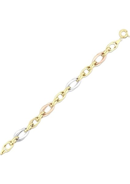 Altın Zincir Bileklik - 14K - 6.79GR