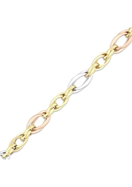 Altın Zincir Bileklik - 14K - 6.79GR