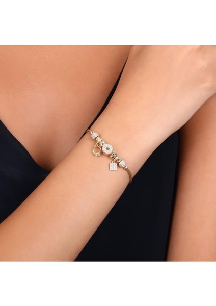 Tasarım Altın Charm Bileklik - 14K modelleri