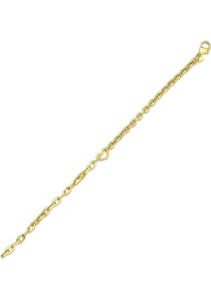 Tasarım Altın Bileklik - 14K - 6.70GR