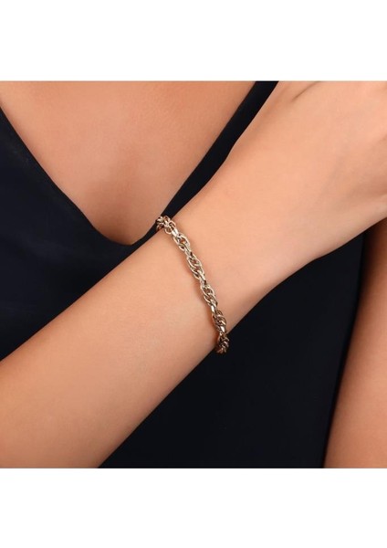 Altın Zincir Bileklik - 14K - 6.08GR