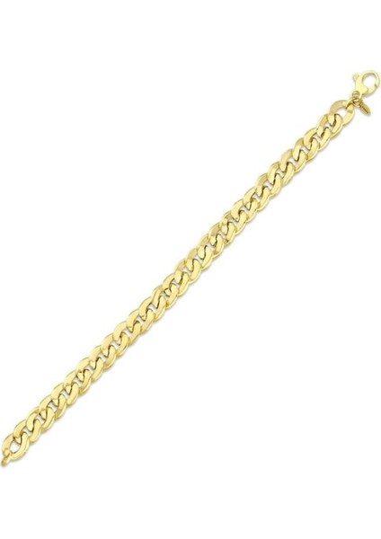 Altın Zincir Bileklik - 14K - 6.45GR