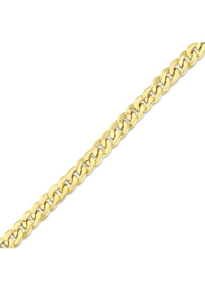 Altın Zincir Bileklik - 14K - 6.45GR