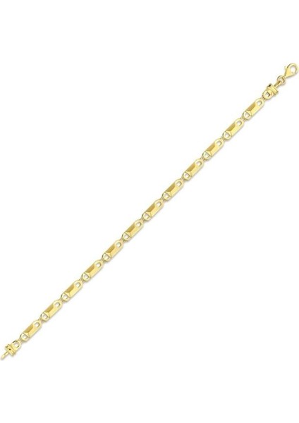 Tasarım Altın Bileklik - 14K - 6.25GR