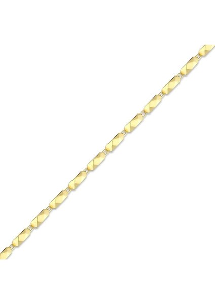 Tasarım Altın Bileklik - 14K - 6.43GR