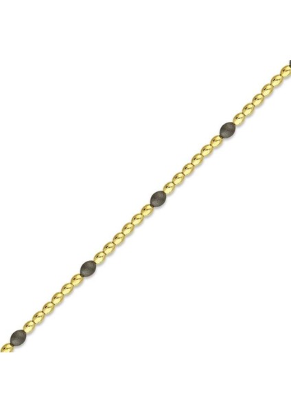 Tasarım Altın Bileklik - 14K - 6.48GR