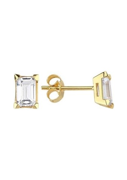 Tektaş Altın Küpe - 14K - 1.25GR
