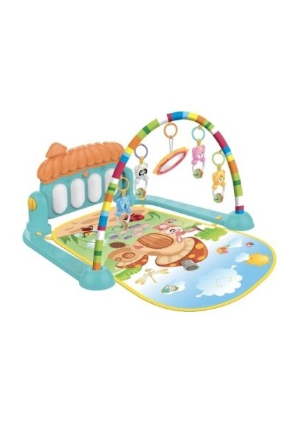 Piyanolu Mantar Oyun Halısı