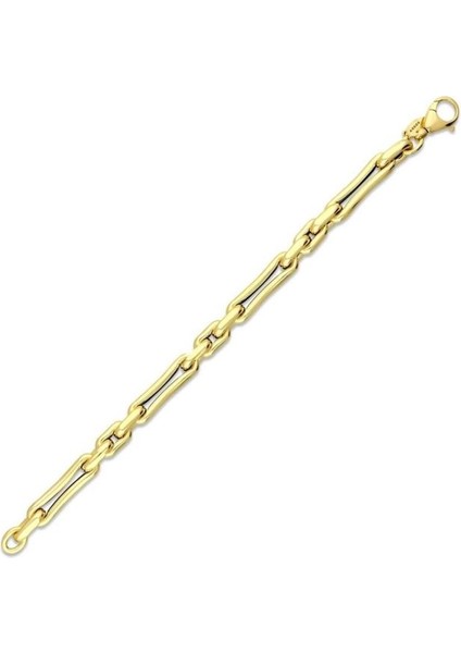 Tasarım Altın Zincir Bileklik - 14K