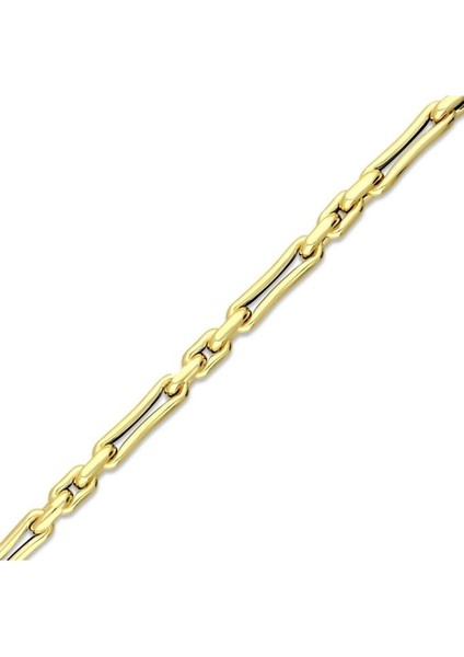 Tasarım Altın Zincir Bileklik - 14K fiyatları