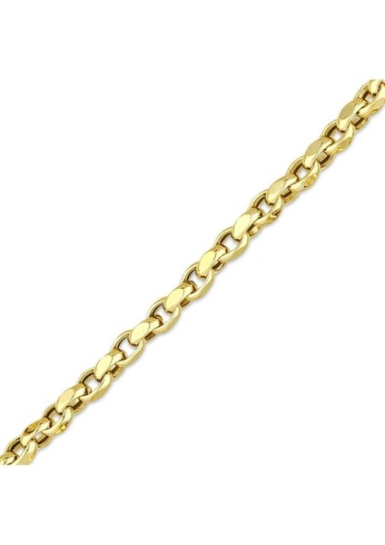 Altın Zincir Bileklik - 14K - 9.39GR