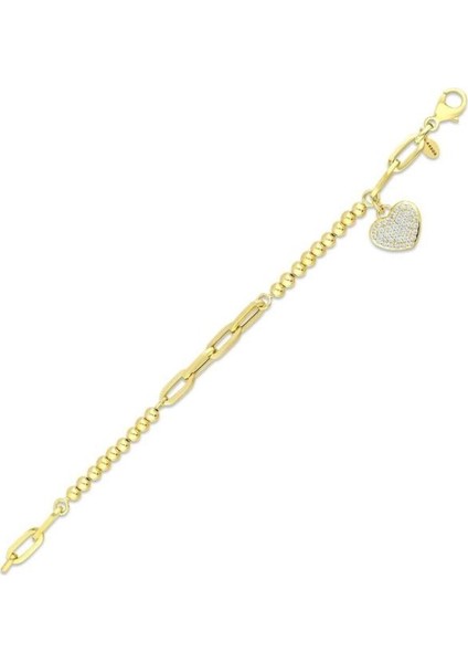 Tasarım Altın Bileklik - 14K - 8.88GR