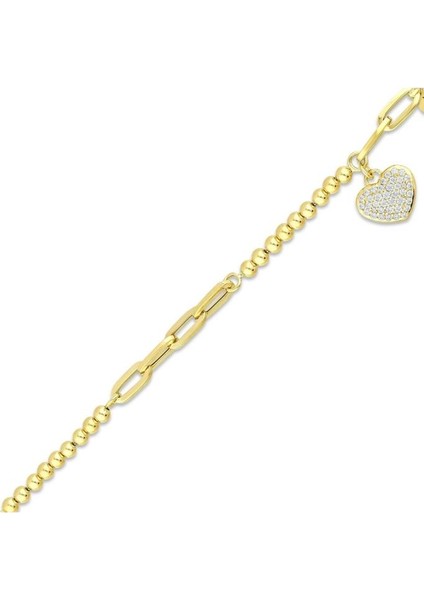 Tasarım Altın Bileklik - 14K - 8.88GR
