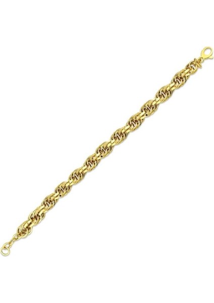 Altın Zincir Bileklik - 14K - 11.30GR