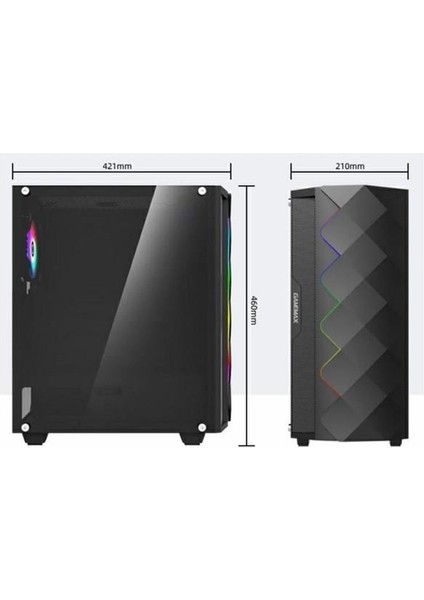 Xcellerator XC406 V2 Core I5 13400F-32GB Ram-1tb Nvme-8gb RTX4060-W11H Gamıng Pc