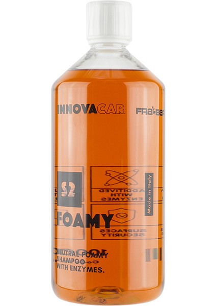 Innovacar S2 Foamy - Enzim Bazlı Yıkama Köpüğü 1lt
