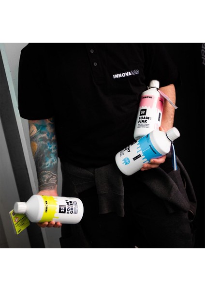 Fraber Innovacar S2 Foamy Yeşil Renkli Ph-Nötr Şampuan 1 Lt
