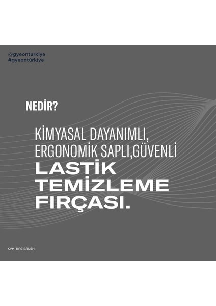 Tirebrush Dayanıklı Lastik/davlumbaz Temizlik Fırçası modelleri