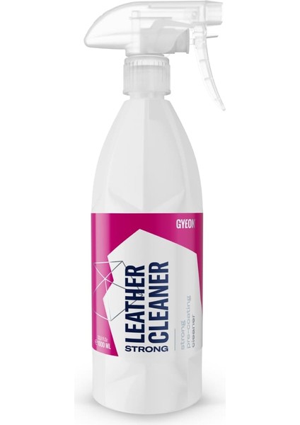 Q²m Leathercleaner Strong Güçlü Deri Temizleyici - 1000 ml -Mat Görünüm Deri Koltuk Temizleme