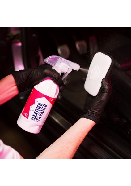 Q²m Leathercleaner Strong Güçlü Deri Temizleyici - 1000 ml -Mat Görünüm Deri Koltuk Temizleme fırsatları