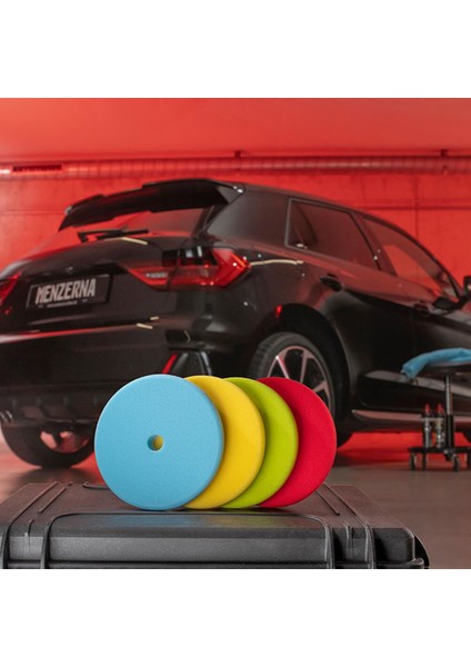 Soft Cut Premium Yeşil Hare Giderici Cila Süngeri 150 mm