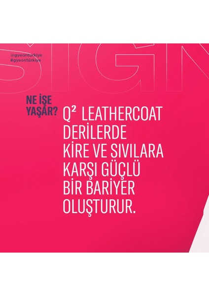Q² Leather Coat Redefıned Deri Yüzeyler Için Bakım ve Koruma - 400 ml