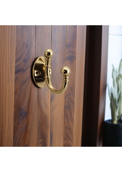 Misket Askı Bronz Vestiyer Dolap Askılık Askılığı Duvar Banyo Mutfak Elbise Kıyafet Çanta Askısı