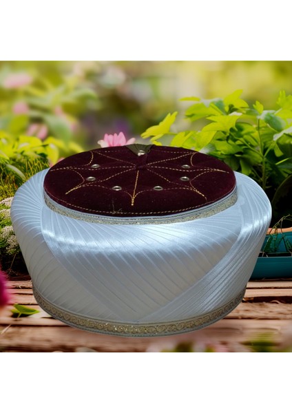 Lüks Imam Sarığı,bordo Sarık,imam Fesi,cübbe,takke,cami Malzemeleri ,S225 fiyatları