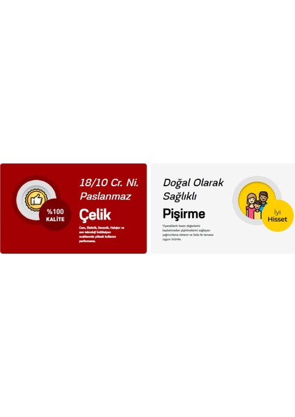 Derin Çelik Tencere - 40 cm