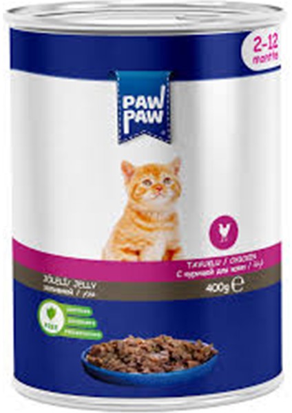 Tavuk Etli Yavru Kedi Konserve 400gr x6