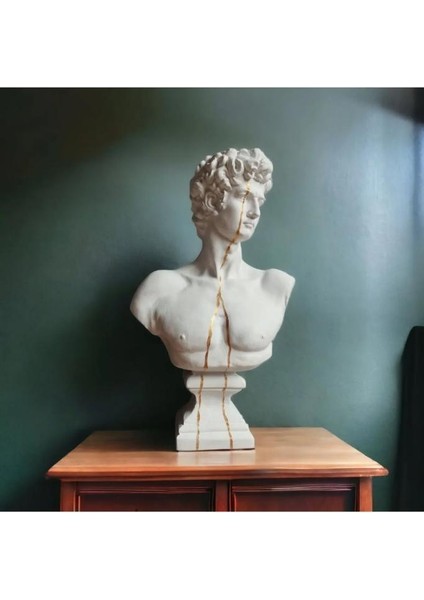 Dekoratif Davut Büst Heykel fiyatları