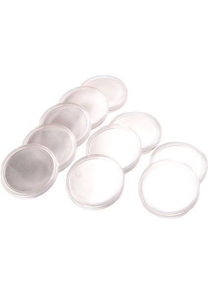 10 Adet Boş Mücadelesi Parası, Gravür Boşlukları Paraları, Akrilik Koruma Kutusu ile 40MM Çap (Çinko Alaşımı) (Yurt Dışından) fırsatları