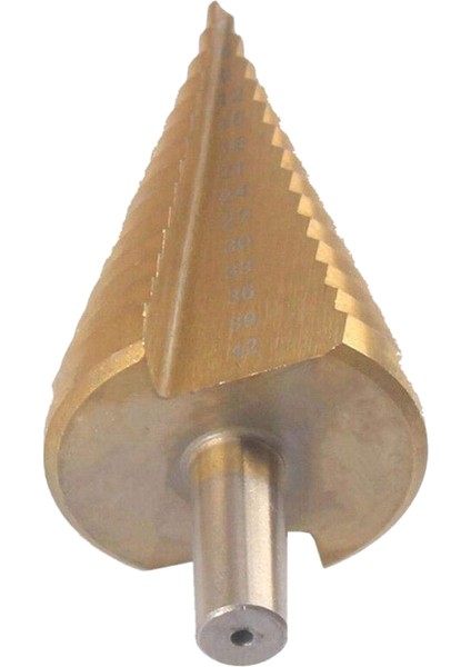 Hss Kademeli Koni Matkap Ucu - 4-42MM 14 Boyutlu Yuvarlak Şaft Delik Kesici Alet Yüksek Hız Çeliği (Yurt Dışından)
